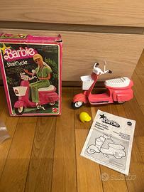 Scooter vespa barbie vintage con scatola Anni 70