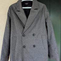 Cappotto con bottoni uomo Fred Mello grigio
