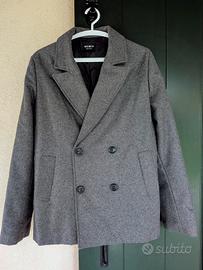 Cappotto con bottoni uomo Fred Mello grigio