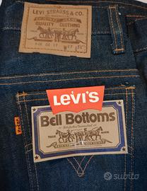 Levi Strauss originali vintage nuovi  a zampa 