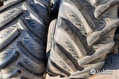 Coppia pneumatici usati 540:65 28 kleber