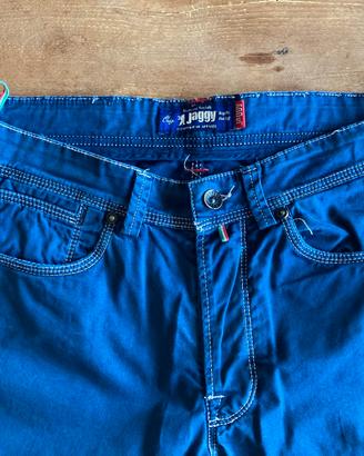 Pantalone jaggy blu tg 33/34