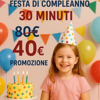🎉 Promo Foto Festa Bambini 30 Min – 40€