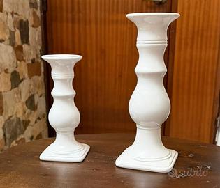 Coppia di candelabri moderni