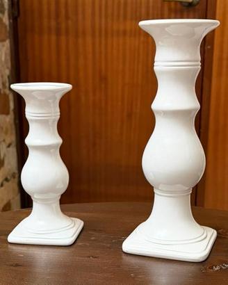Coppia di candelabri moderni