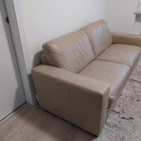 Divano in vera pelle 3 posti