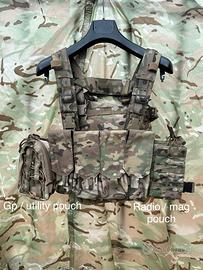 Chest rig tattico + zaino
