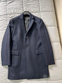 Cappotto uomo blu, taglia L