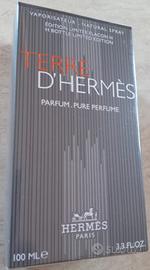 Hermès Parfum 100ml nuovo uomo limited edition 