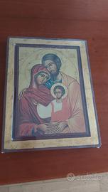 Quadro Icona Sacra Serigrafata