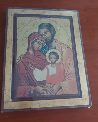 Quadro Icona Sacra Serigrafata