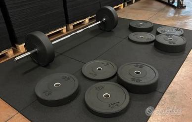 Dischi pesi bumpers bilancieri e altro