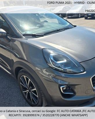 Ford Puma 1.0 EcoBoost Hybrid 125 CV 2021 - PARI A
