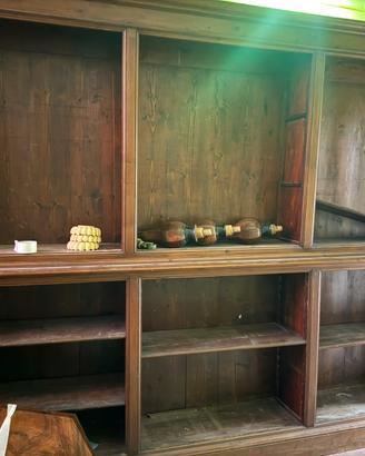 Libreria in legno primi 900