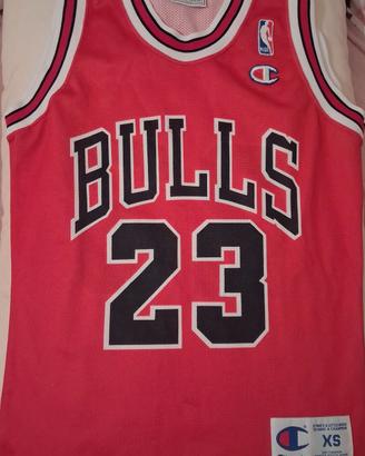 Champion maglia canotta basket Jordan Bulls