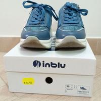 Sneakers Inblu Blu con Glitter – Taglia 36