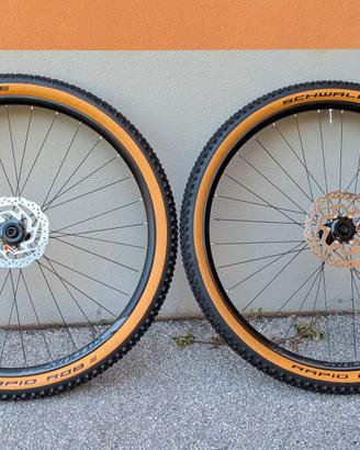 RUOTE MTB 29" COMPLETE NUOVE
