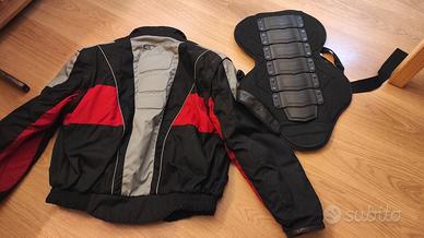 Giubbotto con protezioni + paraschiena