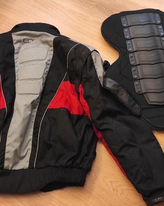 Giubbotto con protezioni + paraschiena