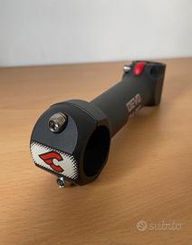 Attacco Manubrio Cinelli DEVO 130mm Nero Opaco