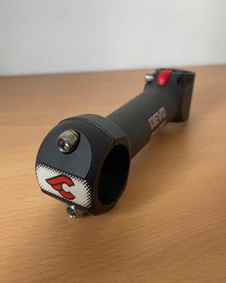 Attacco Manubrio Cinelli DEVO 130mm Nero Opaco