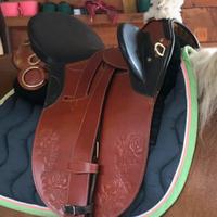 Sella australiana con pomo