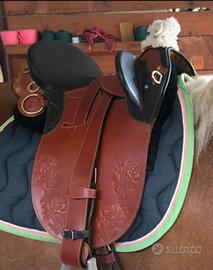 Sella australiana con pomo