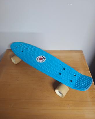 Skateboard plastica bambino Play 500 azzurro 