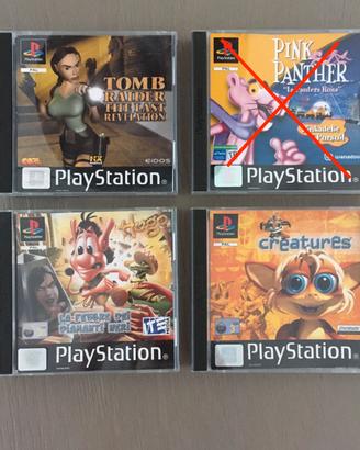 Giochi per PS1 originali da collezione