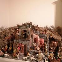 Presepe artigianale in sughero