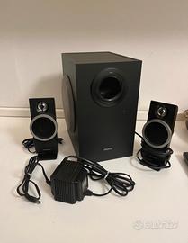 Impianto stereo completo marca Creative