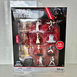 Set 12 Mini Figure Star Wars Jada Nano Metalfigs