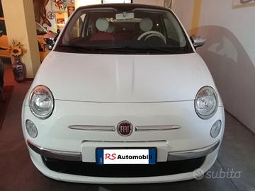 FIAT 500 1.2 PELLE Red TETTO P. GARANZIA12/36