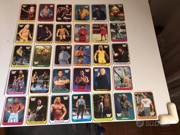 GLI EROI DEL WRESTLING ~ 35 Carte Profilo (1991)