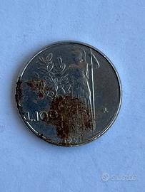 100 Lire piccole Minerva