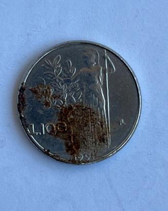 100 Lire piccole Minerva