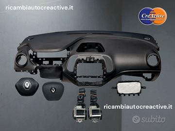 Renault Captur 1° Cruscotto Airbag Kit Completo