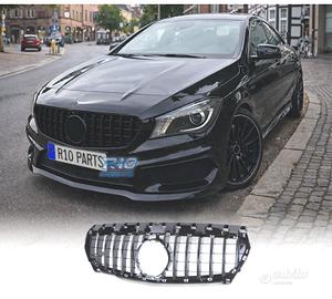 GRIGLIA MERCEDES CLA W117 13-16 LOOK AMG GTR NERO 