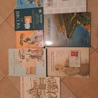 libro cartoline, filatelia, numismatica