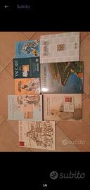 libro cartoline, filatelia, numismatica