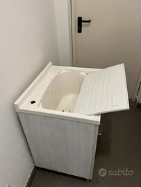 Lavatoio mobile bagno 60x50cm