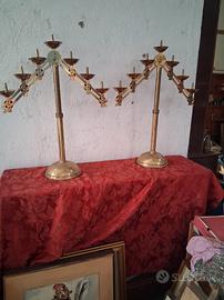 2 candelieri ebraici