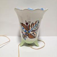 Lampada Da Tavolo Anni 50 con Decorazioni Moderne