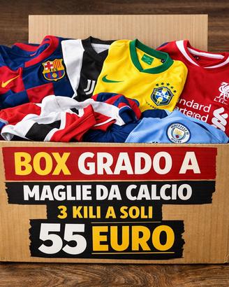 box al kilo maglie da calcio grado a a soli 55 eur