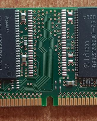 [Testato] ram SDRAM PC-133 256MB 168PIN  Infineon 