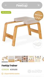 FEETUP trainer YOGA, ginnastica, sport, verticali
