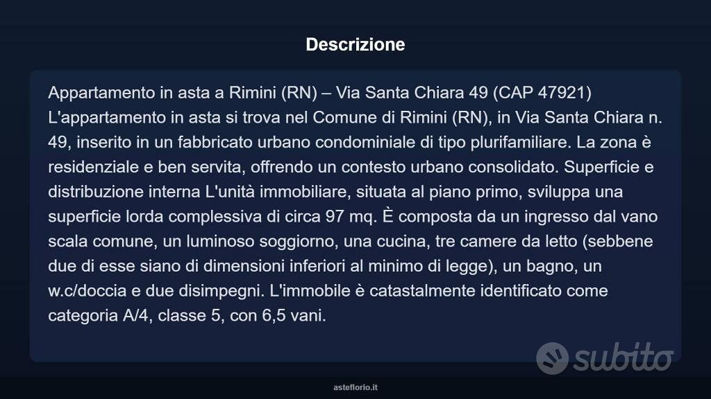 Appartamento – Rimini, San Giovanni - Vista 3
