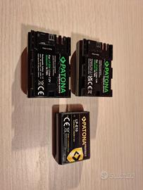 Batterie per fotocamere ed accessori