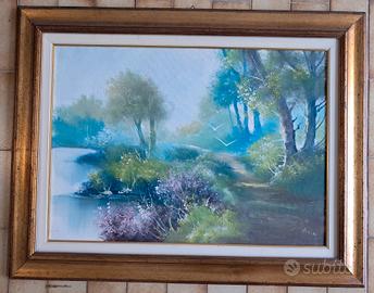 quadro vintage natura