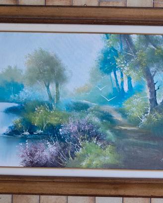 quadro vintage natura